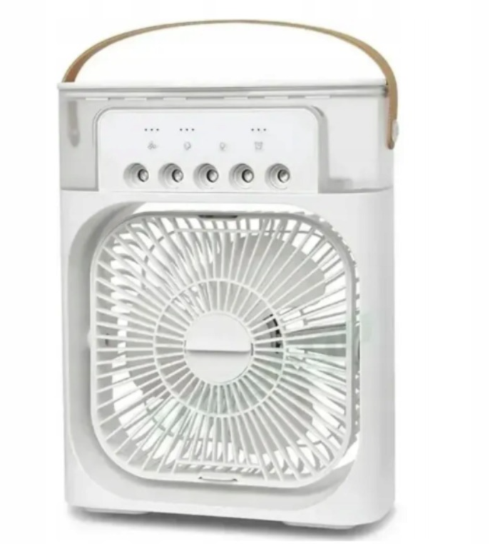 🌬️ CoolMate™ – Wentylator 3w1 z Nawilżaczem